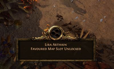 poe favorite map slot unlock
